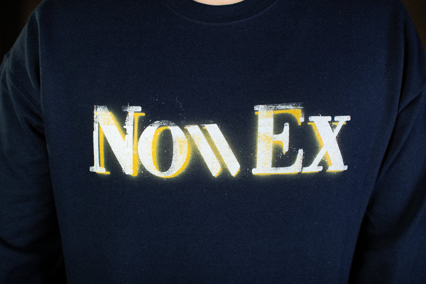 Gold Grunge Logo Jumper