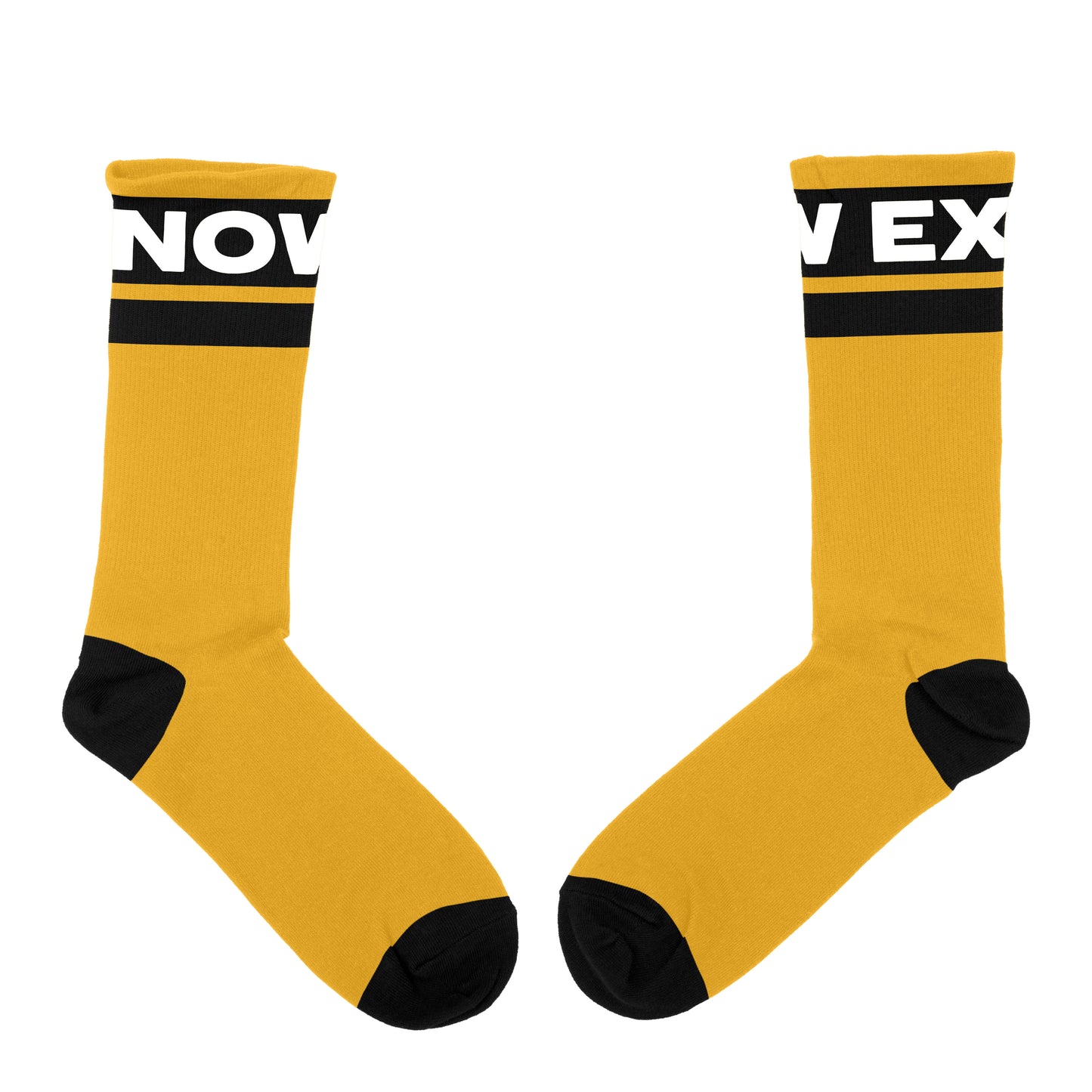In 2 Minds Yellow Socks