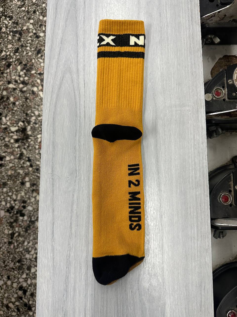 In 2 Minds Yellow Socks